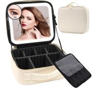 Beauty Case da Viaggio con Specchio Illuminato a LED