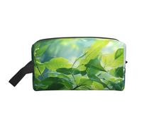 Beauty case da viaggio con stampa artistica digitale con illustrazione, trousse per cosmetici, borsa da tolietry da appendere per donne e uomini, palestra quotidiana