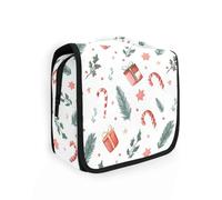 Beauty case da viaggio da appendere con bastoncini di zucchero, kit per trucchi e cosmetici, organizer per uomini e donne