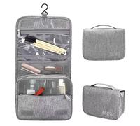 Beauty Case Da Viaggio, Donna Uomo, Impermeabile Con Gancio per Appendere