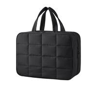 Beauty case da viaggio, grande organizer multiuso, borsa per il trucco per accessori da viaggio, per palestra, dormitorio, campeggio, trucco, collana orecchini