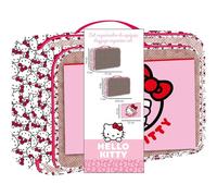 Beauty case da viaggio Hello Kitty | Set di astucci da trucco con disegno Kawaii per ragazze e donne