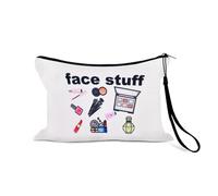 Beauty case da viaggio organizer per donne, ragazze, figlia, mamma, migliori amici, colleghi, colleghi, cosmetici, con tracolla, Borsa cosmetica 1-1