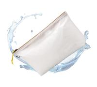 Beauty case da viaggio, organizer portatile per vestiti, multiuso, leggero, per campeggio, aereo, affari, spiaggia, gite, viaggi su strada, picnic, pianificatore, valigia, hotel, bianco, Refer to