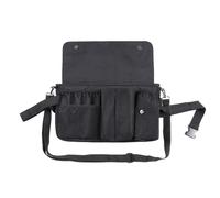 Beauty case da viaggio, trousse portatile per cosmetici, riutilizzabile, con cerniera, organizer per cosmetici con cintura, per pennelli da trucco professionale