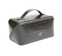 Beauty case di lusso di Alice Wheeler London Train Case Vanity Beauty case per trucco da donna (Croc), Croc, beauty case