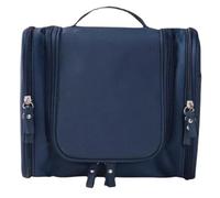 Beauty Case Donna Multi-Function Women Cosmetic Bag Travel Men Makeup Wash Waterproof Large Capacity Storage Beautician Viaggio(Blue)