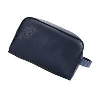 Beauty Case Donna Organizer da viaggio for borsa for trucchi in tinta unita | Custodia for rossetto portatile for lavaggio a mano for donna(Deep blue)