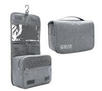 Beauty Case Donna Uomo da Viaggio Trousse Trucchi Beauty Case Porta Trucchi Organiser Borsa da Toilette Impermeabile con gancio per appendere bagno