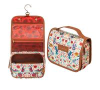 Grupo Erik: Beauty Case da Viaggio Frida Kahlo | Necessaire da appendere con gancio girevole, 100% impermeabile, Astuccio da viaggio, Borsa da toilette da viaggio, Borsa Frida Kahlo