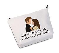 Beauty case ispirato a Twilight e So The Lion Fell in Love with The Lamb Twilight - Bella Edward Vampiro, E così il Leone B Eu
