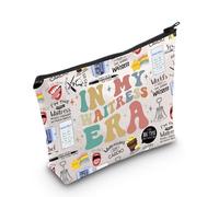 Beauty case ispirato alla cameriera, regalo di ringraziamento per cameriera, con cerniera, Waitress Era Regno Unito, 0