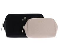 Furla Camelia M Pochette trucchi nero, pelle, 15 x 10 x 4cm
