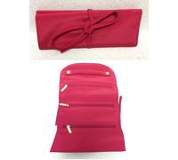 BEAUTY CASE NECESSAIRE BUSTA VIAGGIO LANCASTER ROSSA 9 X 21 CM RED TRAVEL BAG