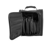 Beauty case per trucchi, parrucchieri e blogger, colore nero, Nero , moderno
