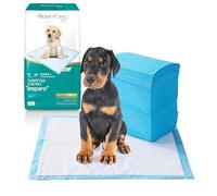 Beauty Case Pet Tappetini Igienici per Cani 60x60 cm - 100x Traversine Cani e Gatti - Traverse Cane con Adesivi - Super Assorbenti, Usa e Getta e Antiodore