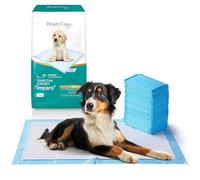 Beauty Case Pet Tappetini Igienici per Cani 60x90 cm - 100x Traversine Cani e Gatti - Traverse Cane con Adesivi - Super Assorbenti, Usa e Getta e Antiodore