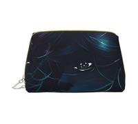 Beauty case portatile con scritta "La ragazza nel sogno", borsa per cosmetici da viaggio, unisex, chiusura a cerniera, adatta per l'uso quotidiano, bianco, Taglia unica