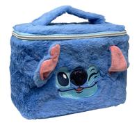 BEAUTY CASE STITCH DISNEY IN SOFFICE PELUCHE MORBIDA TROUSSE CON DETTAGLI 3D