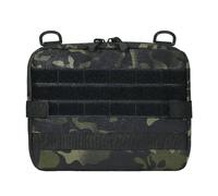 Beauty case tattico, organizer da viaggio ad alta capacità | Nylon 1000D, Tasche multiple con cerniera, Cuciture rinforzate, Leggero, Articoli essenziali per la cura personale(MCBK)
