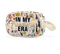 Beauty case trasparente con cerniera ispirata al film principesse, Anastaera Cbag Eu, Multiuso