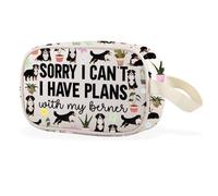 Beauty case trasparente ispirato a Berner Bovaro del Bernese, regalo per mamma Berner, regalo per proprietari di cuccioli, Il mio Berner Cbag Eu, Multiuso