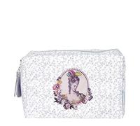 BEAUTY CASE Trousse rettangolare Mathilde M pochette borsa portaoggetti linea Courtisanes grigio modello grande