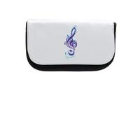 Beauty case Trucco Note Musica, Nero , taglia unica
