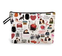 Beauty case Twilight Saga, regalo Bella Edw Vampiro, borsa cosmetica Twilight Saga, merchandising Twilight, regalo ispirato a programmi televisivi, per fan del cinema, ragazze e donne (Bella Where The