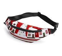 Beauty Christmas Little Town Bow Pattern, sportivo per bambini per adulti per uomo donna