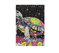 Beauty Eastern Box Turtle Garden Bandiere bandiere e banner per esterni decorazione 28x40 double sided