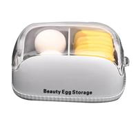 Beauty Egg Case, Portable Powder Puff Container, Makeup Blender Storage, Beauty Tools Storage Box, Powder Puff Storage, Travel Makeup Case, Makeup Blender Holder, Multifunctional Beauty Container