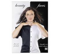 beauty faces - fotografien von michael allmaier (Wandkalender 2026 DIN A2 hoch), CALVENDO Monatskalender: Porträt und Beautyfotografie