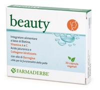 Beauty Farmaderbe Integratore Bellezza Pelle 30 Capsule
