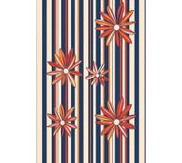 Beauty Floral Serenity Notebook: Lined Journal for Writing, Notes, and Dreams