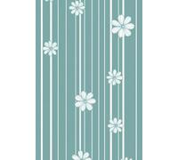 Beauty Floral Serenity Notebook: Lined Journal for Writing, Notes, and Dreams