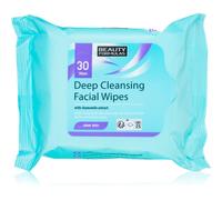 Beauty Formulas Clear Skin Deep Cleansing salviette detergenti umidificate per pelli grasse e problematiche 30 pz