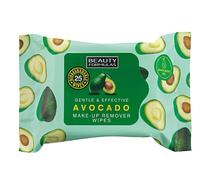 Beauty Formulas Salviettine Struccanti per il Viso con Olio di Avocado 25 pz