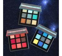 BEAUTY GLAZED - 9-Color Galaxy Eyeshadow Palette - 5 Types A# Mars (1.4g x 9)