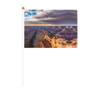 Beauty Grand Canyon 1 piccola mini bandiera portatile per giochi sportivi e festival decorazione bandiera parata 14 x 20,8 cm
