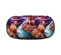 Beauty Grand Canyon - Astuccio con cerniera e scomparto per cancelleria, forniture per ufficio, Nero , Taglia unica, Portabilità