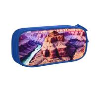 Beauty Grand Canyon - Astuccio leggero per cancelleria, per scuola, università, ufficio, viaggi, ragazzi, ragazze e adulti, Blu, Taglia unica, Set di zaini per la scuola
