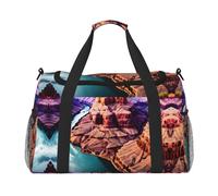 Beauty Grand Canyon - Borsa da viaggio per donne e uomini, per avventure all'aria aperta, ideale per campeggio ed escursionismo, nero, Taglia unica