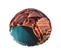 Beauty Grand Canyon - Cuffia da doccia da donna, leggera, riutilizzabile, morbida, impermeabile, a prova di perdite.