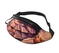 Beauty Grand Canyon Print - Marsupio da uomo e donna, elegante, comodo da viaggio, per escursionismo, ciclismo e corsa