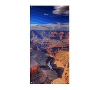 Beauty Grand Canyon - Striscione per porta di benvenuto con cartello di benvenuto per feste, decorazioni per feste di compleanno, 178 x 89 cm