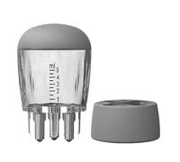 Beauty Head Massager - Tidy Liquid Distribution, 2 Inch External Portable Cylinder, Weatherproof Personal Care Component, Durable White Polymer Fastener | Soothing Aid For Girls & Wives