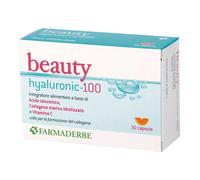 FARMADERBE Beauty Hyaluronic100 30 Capsule - Integratore a base di collagene