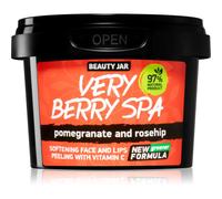 Beauty Jar Very Berry Spa scrub emolliente allo zucchero per il viso 120 g