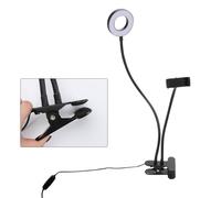 Beauty LED Lamp Phone Selfie Live Filling Light Staffa Supporto per lampada